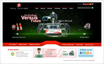 www.jovy-systems.com Website design case