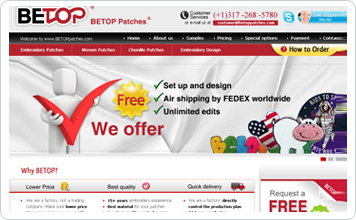 BETOP group Website design case