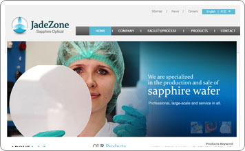 Jadezone Sapphire Optical group Website design case