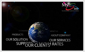 Mysim group Website design case