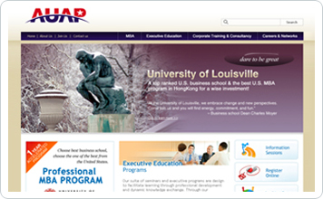 AUAP Group Website design case